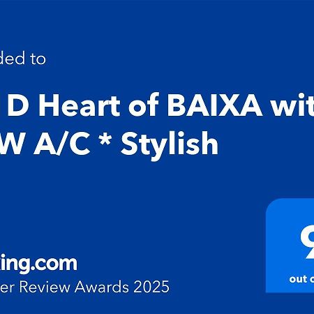 Апартаменты Sj1D Heart Of Baixa With New A/C * Stylish Лиссабон Экстерьер фото